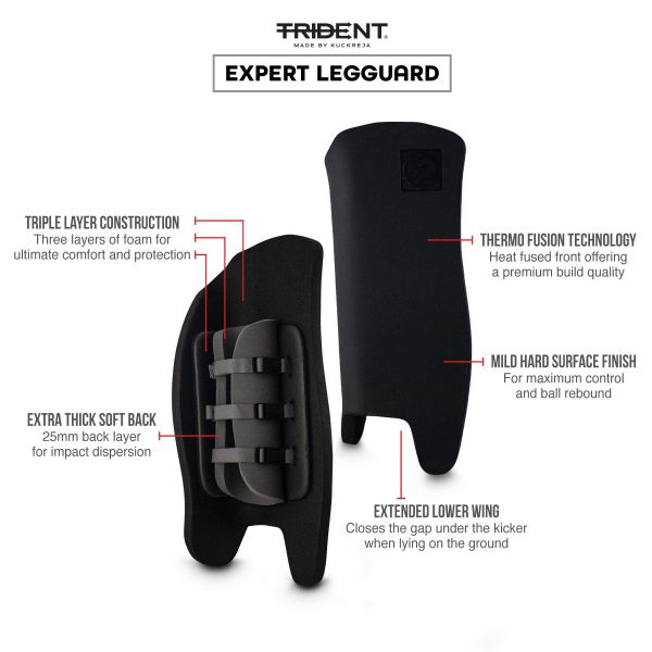 Trident Gatekeeper Expert Goalie Legguards - Image 4