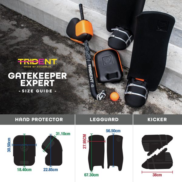 Trident Gatekeeper Expert Goalie Legguards - Image 7