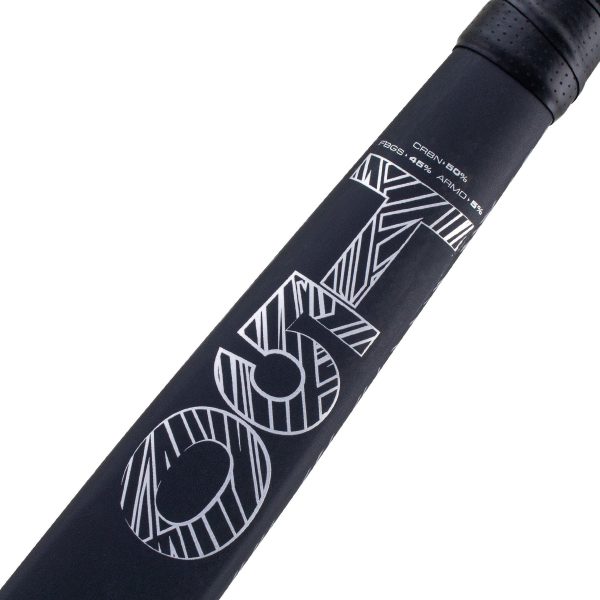 Trident 50 Jumbow Composite Hockey Stick – Ghost Silver - Image 3