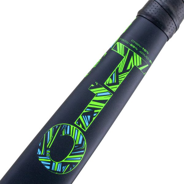 Trident 10 Dynabow Composite Hockey Stick – Neon/Blue - Image 3