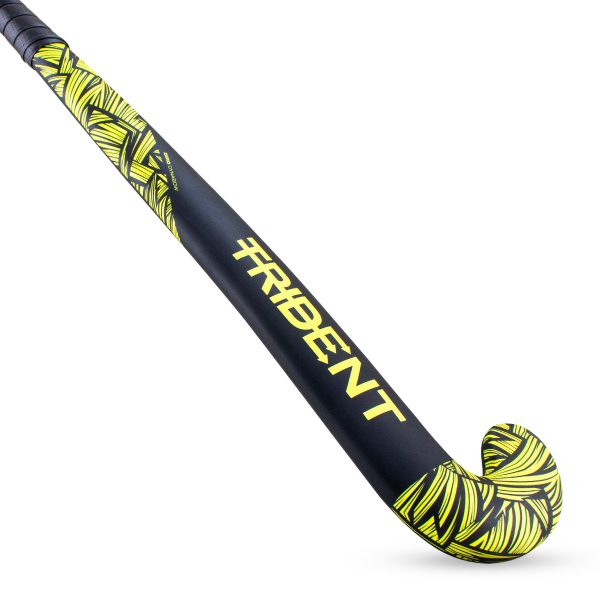 Trident Zero Dynabow Composite Hockey Stick – Yellow - Image 4