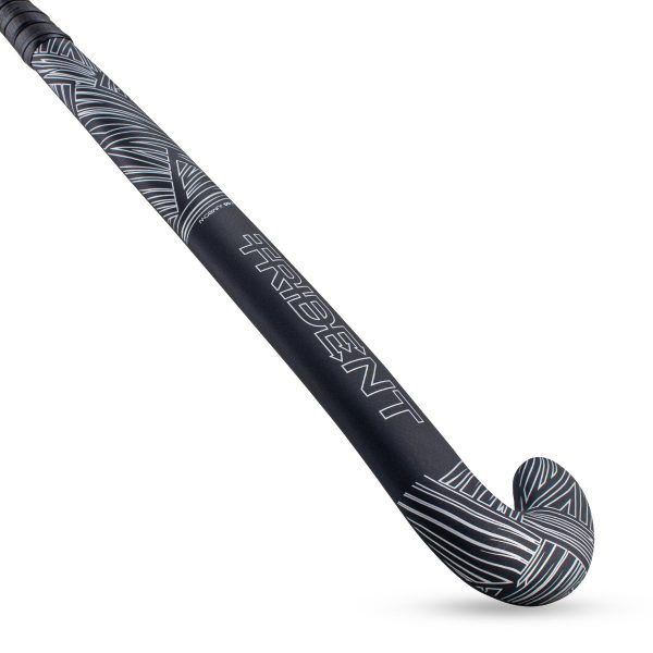 Trident 50 Jumbow Composite Hockey Stick – Ghost Silver - Image 2