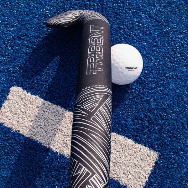 Trident 50 Jumbow Composite Hockey Stick – Ghost Silver - Image 4
