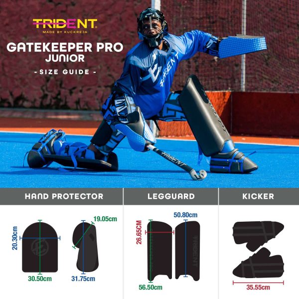 Trident Gatekeeper Pro Goalie Set – Junior - Image 5