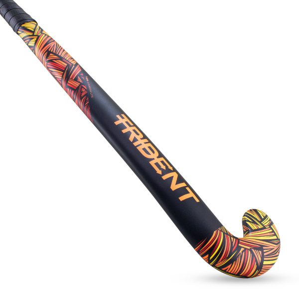 Trident 20 Jumbow Lite Composite Hockey Stick – Sunset Red - Image 2