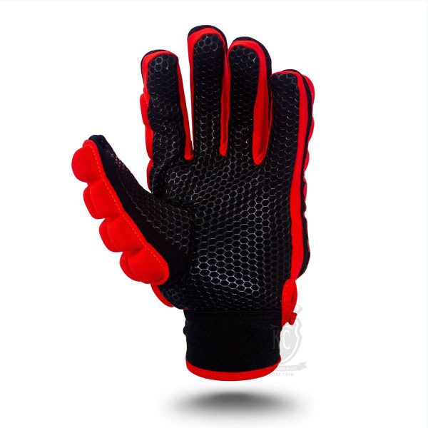 Grays International Pro Glove – Fluo Red (LH) - Image 3