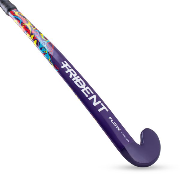 Trident Flow Indoor Hockey Stick – Purple - Image 3