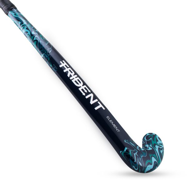 Trident Element Wooden Hockey Stick – Emerald - Image 4