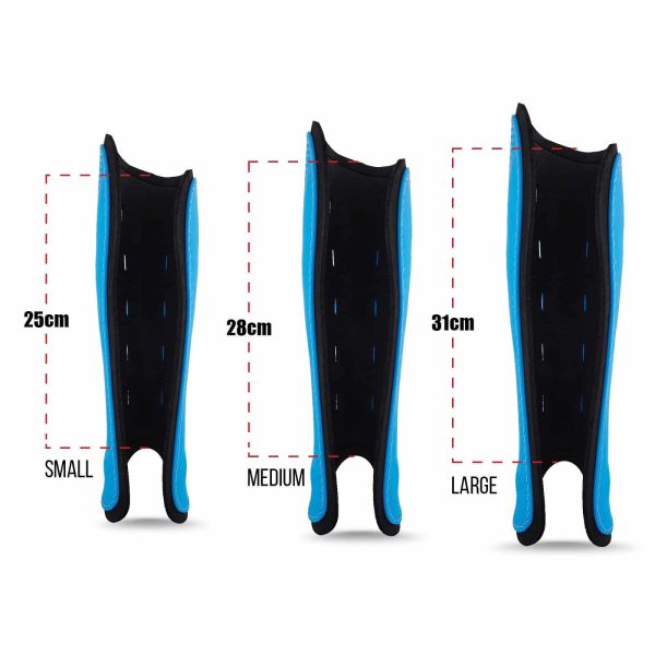Grays G600 Hockey Shinguard – Blue - Image 3